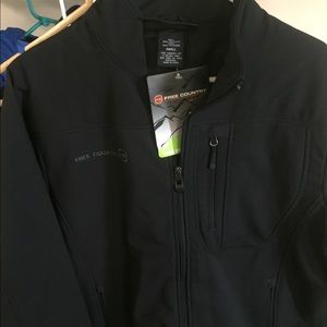 NWT free country men’s soft shell jacket